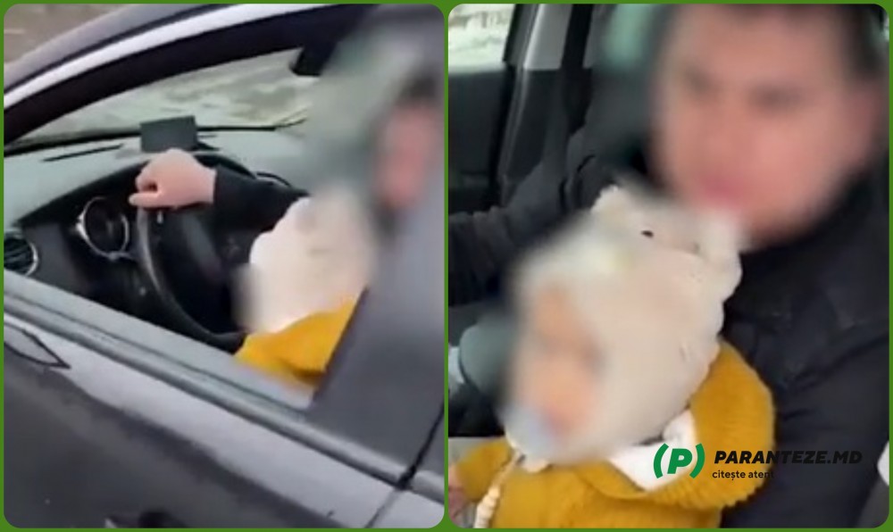 Beat, cu un bebeluș în brațe un șofer IRESPONSABIL conducea cu 130 Km/h pe unul dintre traseele naționale